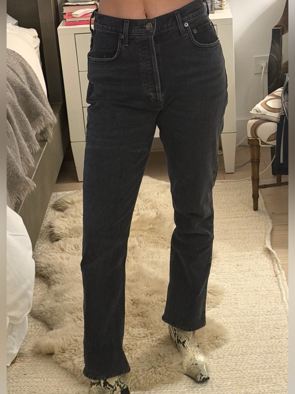 Agolde Freya High Rise Slim - Picture 2 of 9